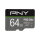 CARD 64GB PNY PRO Elite MicroXC 100MB/s +Adapter