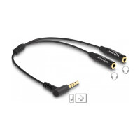 Delock Audio Splitter Klinkenstecker 3,5 mm zu 2 x...