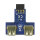 Delock USB Pin Header Buchse > 2 x USB 2.0 Buchse - oben