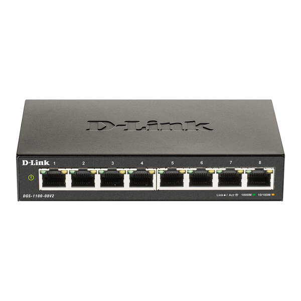 8P D-Link DGS-1100-08V2 M