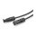 Delock DL4 Staubschutz für Stecker und Buchse, Silikon, 2-teilig, schwarz 10er Set