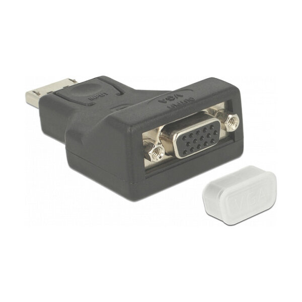 Delock Staubschutz für VGA und D-Sub9 / D-Sub15 Buchse 10 Stück transparent