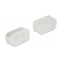 Delock Staubschutz für VGA und D-Sub9 / D-Sub15 Buchse 10 Stück transparent