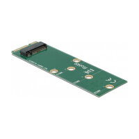 Delock Adapter mSATA zu M.2 Key B Slot