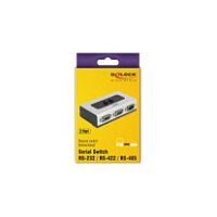 Delock Seriell Umschalter RS-232 / RS-422 / RS-485 2-Port manuell