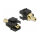 Delock Keystone Modul Klinkenbuchse 3,5 mm 3 Pin zu Klinkenbuchse 3,5 mm 3 Pin vergoldet schwarz