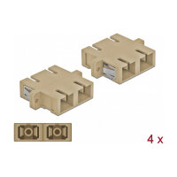 Delock LWL Kupplung SC Duplex Buchse zu SC Duplex Buchse...