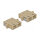 Delock LWL Kupplung SC Duplex Buchse zu SC Duplex Buchse Multimode 4 Stück beige