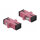 Delock LWL Kupplung SC Simplex Buchse zu SC Simplex Buchse Multimode 4 Stück violett