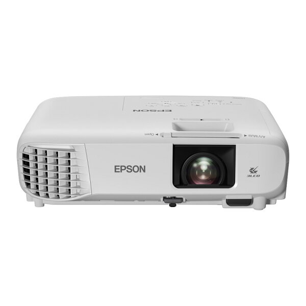 (1920x1080) Epson EB-FH06 3-LCD Portable 3500-Lumen 16:9 VGA HDMI CompositeVideo Speaker Full HD White 28-37dB