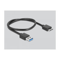 Delock Externes Gehäuse für 2.5? SATA HDD / SSD mit SuperSpeed USB Typ Micro-B Buchse - werkzeugfrei