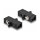 Delock LWL Kupplung MTRJ Buchse zu MTRJ Buchse schwarz