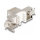 Delock Keystone Modul RJ45 Buchse zu LSA Cat.6A werkzeugfrei mit roter Staubschutzkappe