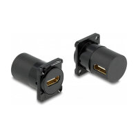 Delock D-Typ Modul HDMI Buchse zu Buchse 90° gewinkelt