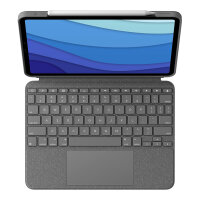 Logitech Combo Touch DE iPad Pro 11" 1.Gen. 2.Gen. 3.Gen. - Oxford Gray