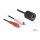 Delock Stereo Audio Extender RJ45 Buchse zu 2 x Cinch Stecker Cat.5 bis 50 m Set 2 Stück