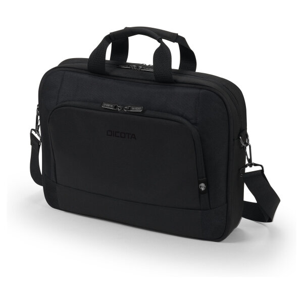 Dicota Laptop Tasche Eco Top Traveller Base bis 39,6 cm 15.6" Schwarz
