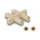Delock LWL Kupplung ST Duplex Buchse zu ST Duplex Buchse beige