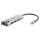 USB-C HUB 5Port D-Link DUB-M520 2xUSB3.2 Gigabit Lan RJ45 USB-C HDMI 4K passiv Silver Black