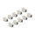 Delock Keystone Modul RJ45 Buchse zu LSA Cat.6A werkzeugfrei grau Set 10 Stück