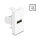 Delock Easy 45 Modul USB 2.0 Typ-A Buchse zu Terminalblock weiß