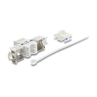 Delock Keystone Modul RJ45 Buchse zu LSA Cat.8.1 geschirmt werkzeugfrei
