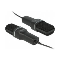 Delock USB Kondensator Mikrofon Set - für...