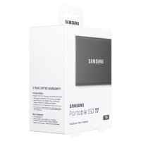 1TB Samsung Portable T7 USB 3.2 Gen2 Titan Gray retail