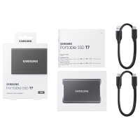 1TB Samsung Portable T7 USB 3.2 Gen2 Titan Gray retail