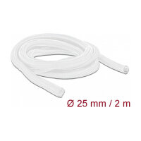 Geflechtschlauch selbstschließend 2 m x 25 mm weiß