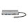 USB-C HUB 8Port D-Link DUB-M810 3xUSB3.0 USB-C HDMI 4K SD microSD Gigabit Lan RJ45 passiv Grey