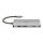 USB-C HUB 8Port D-Link DUB-M810 3xUSB3.0 USB-C HDMI 4K SD microSD Gigabit Lan RJ45 passiv Grey