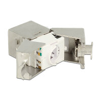 Keystone Modul RJ45 Buchse > LSA Cat.6A STP kompakt 24 Stück