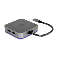 USB Type-C™ Dockingstation für Mobilgeräte 4K - HDMI / Hub / LAN / PD 3.0 mit LED Beleuchtung