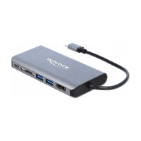 USB Type-C™ Dockingstation 4K - HDMI / DP / USB / SD / LAN / PD 3.0