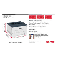 L Xerox B230 A4 34 S/Min. USB LAN WiFi Duplex