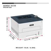 L Xerox B230 A4 34 S/Min. USB LAN WiFi Duplex