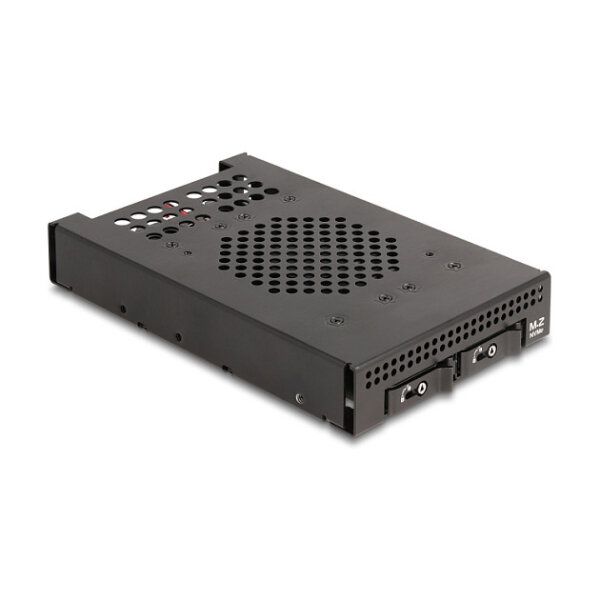 3.5? Wechselrahmen für 2 x M.2 NVMe SSD mit OcuLink SFF-8612 Anschluss