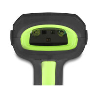Industrie Barcode Scanner 1D und 2D für 433 MHz oder Bluetooth mit induktiver Ladestation und Fernablesung bis max. 6,5 m