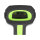 Industrie Barcode Scanner 1D und 2D für 433 MHz oder Bluetooth mit induktiver Ladestation und Fernablesung bis max. 6,5 m