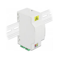 LWL Anschlussdose für Hutschiene 4 x SC Simplex oder LC Duplex