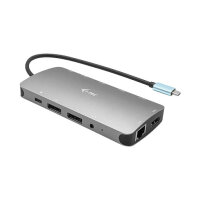 D i-tec Metal USB-C Nano universal Dock 3x Display +...