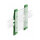 Hutschienenclip für Platine 115 mm 4 Stück
