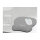 Ergonomisches Mauspad mit Handballenauflage grau 245 x 206 mm