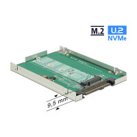 2.5? Konverter U.2 SFF-8639 > M.2 NVMe Key M