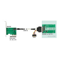 2.5? Konverter U.2 SFF-8639 > M.2 NVMe Key M