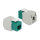 Keystone Modul RJ45 Buchse > LSA Cat.6 UTP grün