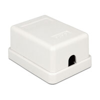 Netzwerk Anschlussdose 1 Port Cat.6 kompakt UTP