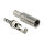 Klinkenstecker 3,5 mm 4 Pin Stereo mit Knickschutz Lötversion