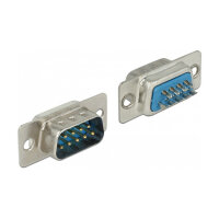 Steckverbinder D-Sub 9 Pin Stecker Lötversion